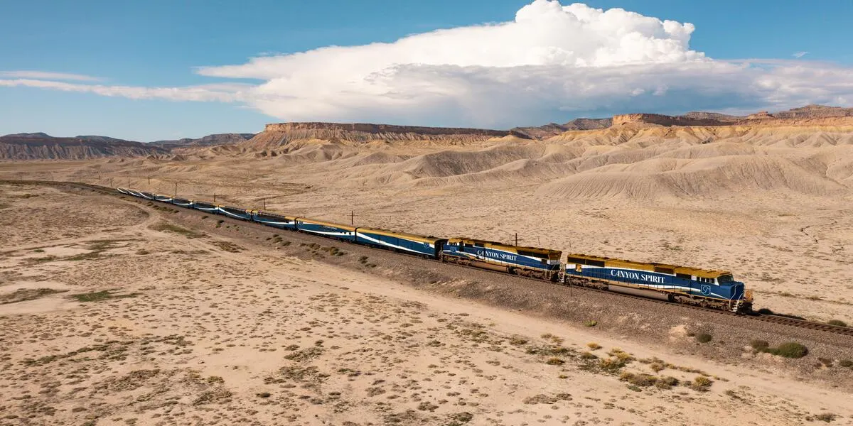Epic American Journey on the Canyon Spirit Train